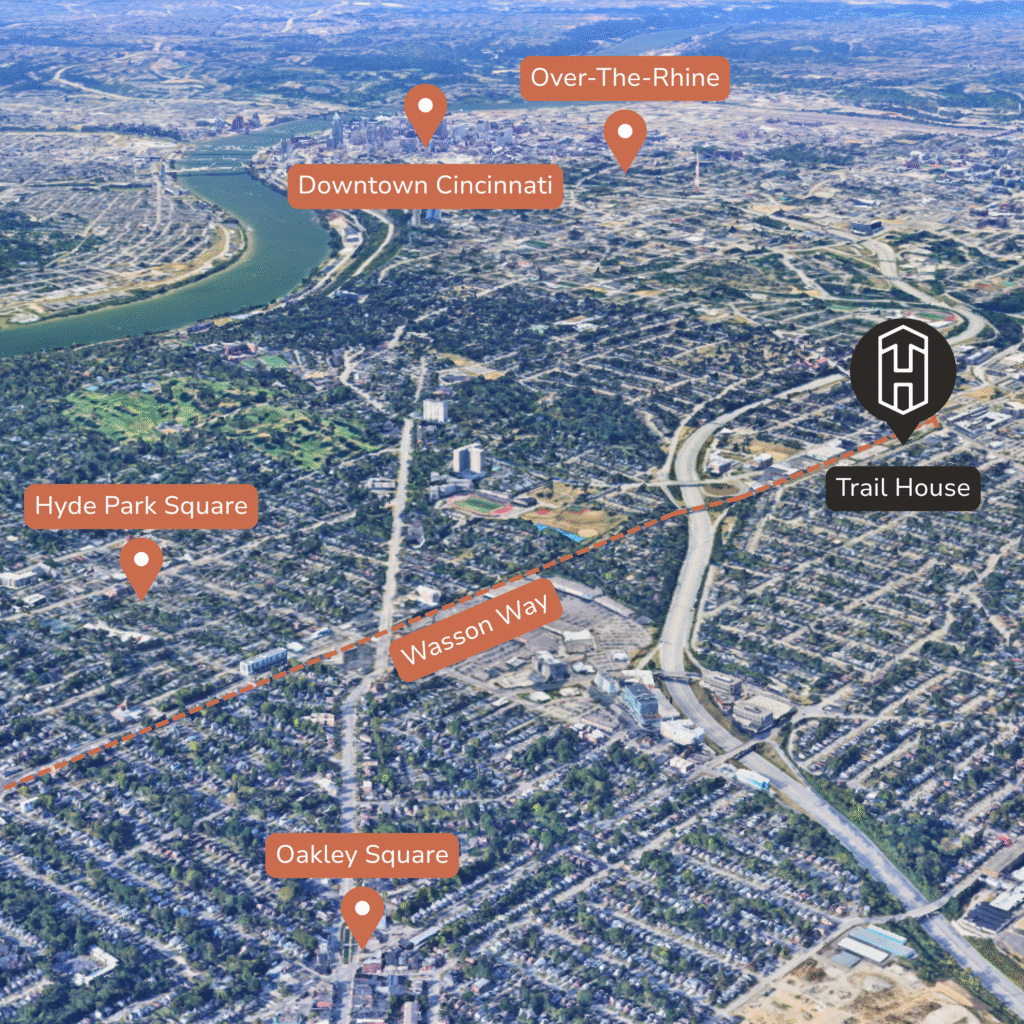 Trail House Apartments Map